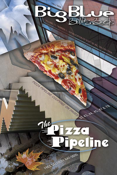 Big Blue Bonus Book Cover Fall 2004: The Pizza Pipeline