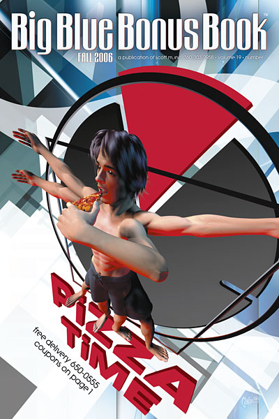 Big Blue Bonus Book Cover Fall 2006: Pizza Time