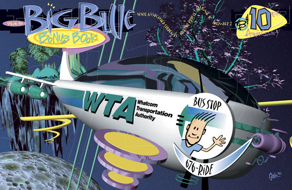 Big Blue Bonus Book Cover Spring 1998: Whatcom Transportation Authority