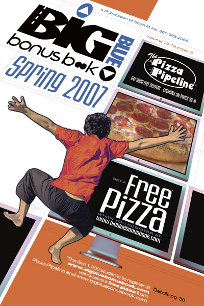 Big Blue Bonus Book Cover Spring 2007: The Pizza Time