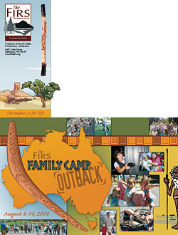The Firs Family Camp Brochure Design
