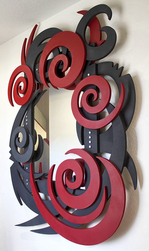 "Placid Ego" Mirror Sculpture