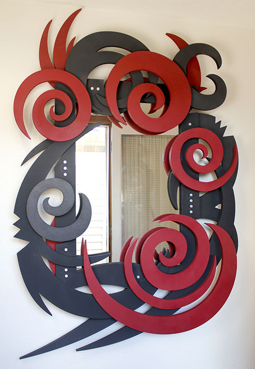 "Placid Ego" Mirror Sculpture