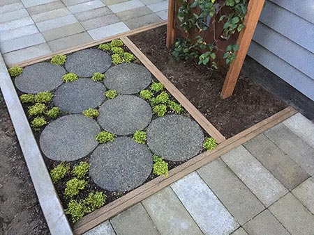 Swirls Trellis Sculpture